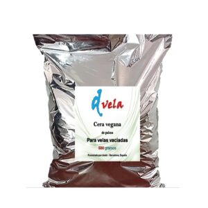 Cera vegana para velas vaciadas