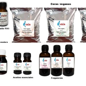 Kit para elaboración de velas terapéuticas